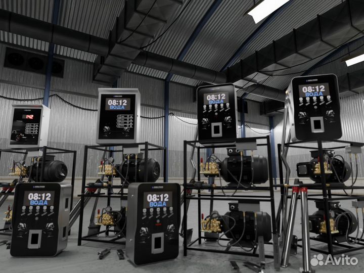 Автомойка самообслуживания luxwash 645