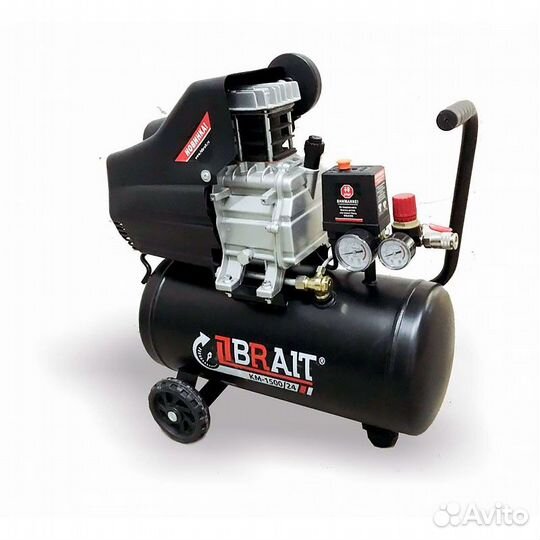 Компрессор воздушный brait км-1500/24