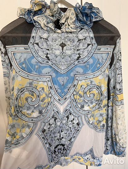 Блузка roberto cavalli оригинал винтаж 44-46 m