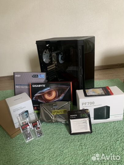Игровой пк i5 12400f rtx 4060
