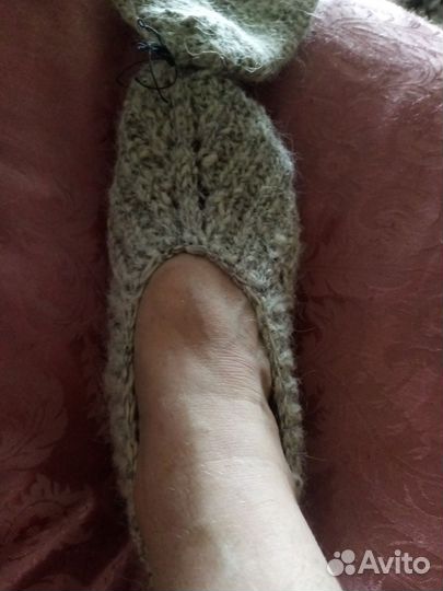 Носки из натуральной овечьей шерсти