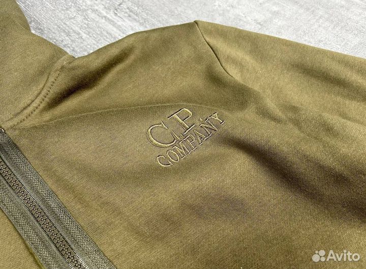 Зип худи C.P.Company на флисе