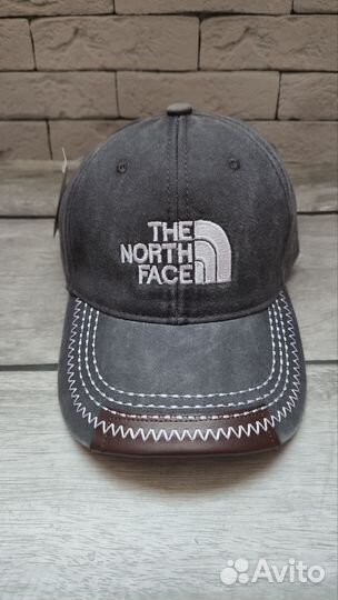 Кепка бейсболка the north face джинсовая