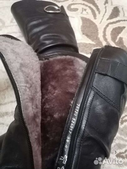 Сапоги зимние фабричные Рязаньвест натуральный мех