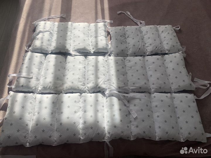 Бортики в детскую кроватку