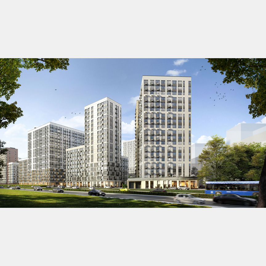 3-к. квартира, 61,1 м², 17/17 эт.