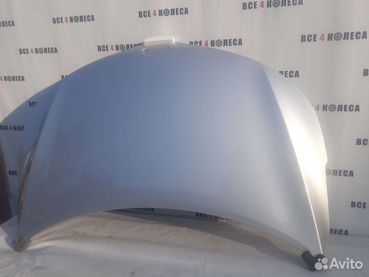 Новый капот KIA Rio цвет Серебристый металлик RHM