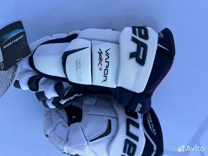 Перчатки хоккейные bauer APX2 SR