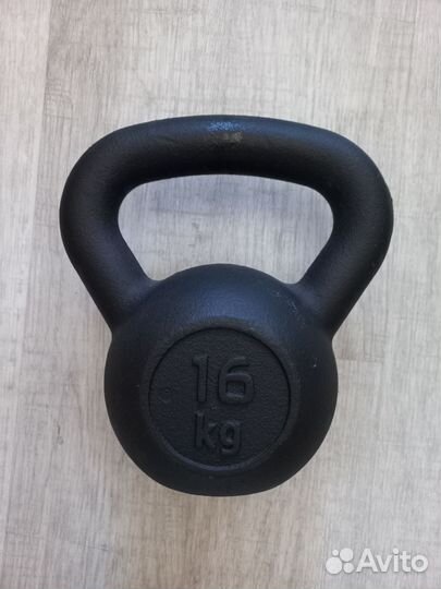 Гиря чугунная 16 кг