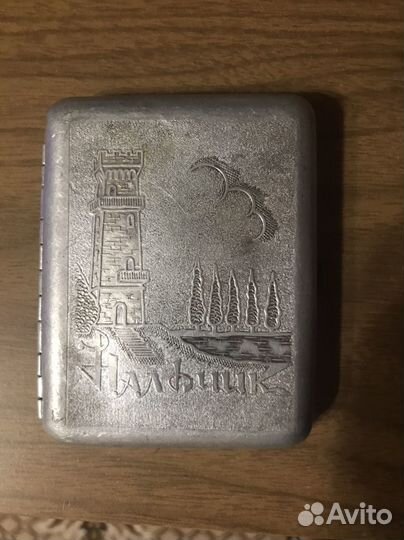 Портсигар серебряный СССР