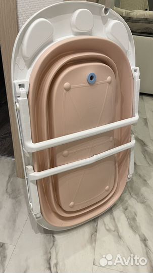 Ванночка для купания складная с матрасиком