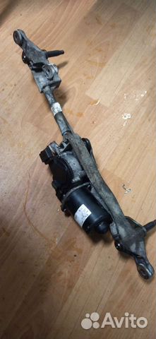 Трапеция стеклоочистителя с моторчиком Рено Колеос