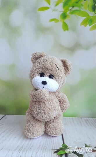 Плюшевый медведь ручная работа