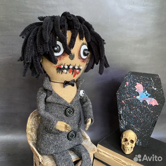Кукла ручной работы Декор Подарок Хеллоуин