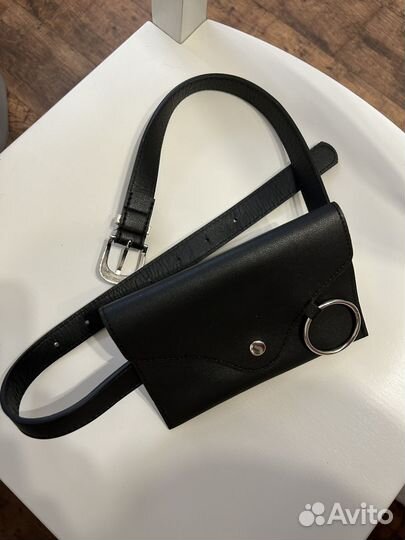 Ремень с карманом женский