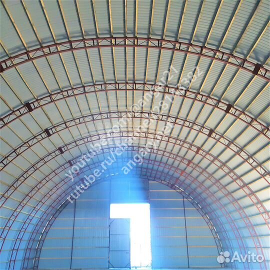 Ангар под ключ 557 м2