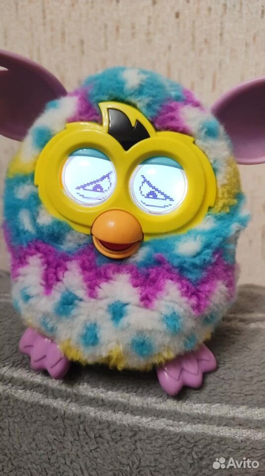 Интерактивная игрушка Ферби - Розовые полоски серия Furby Boom. Теплая волна