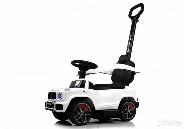 Детская каталка RiverToys Mercedes-Benz G63 с ручк