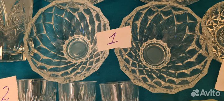 Хрусталь, стекло. СССР