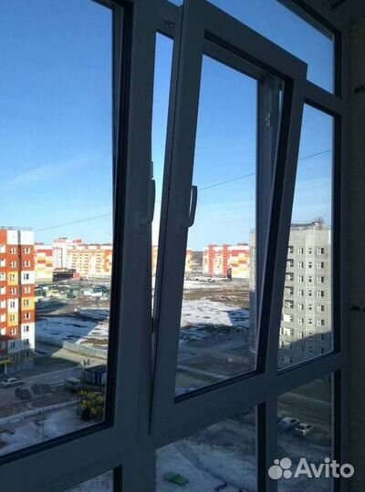 Остекление окон и балконов пвх