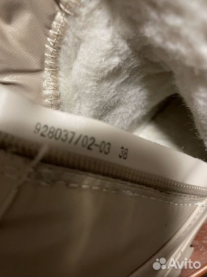 Сапоги женские дутики 38 размер