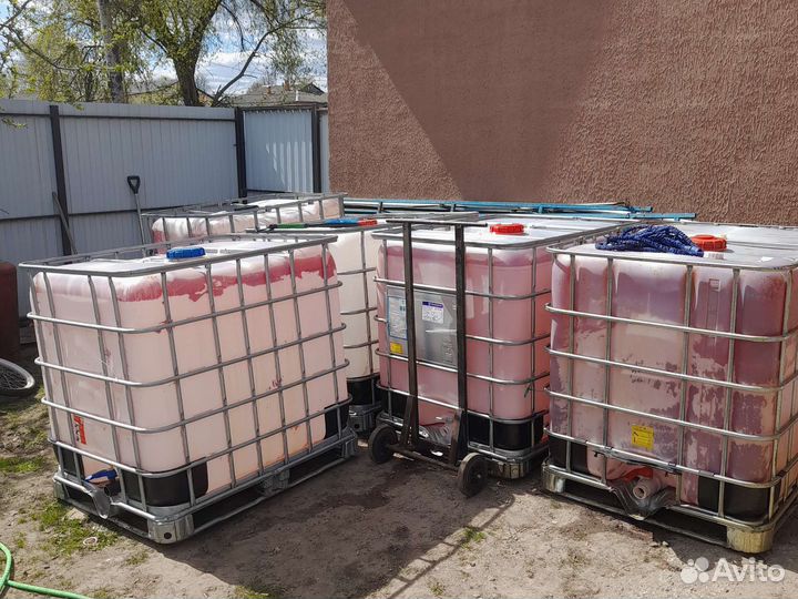 Бочка еврокуб 1000л бу