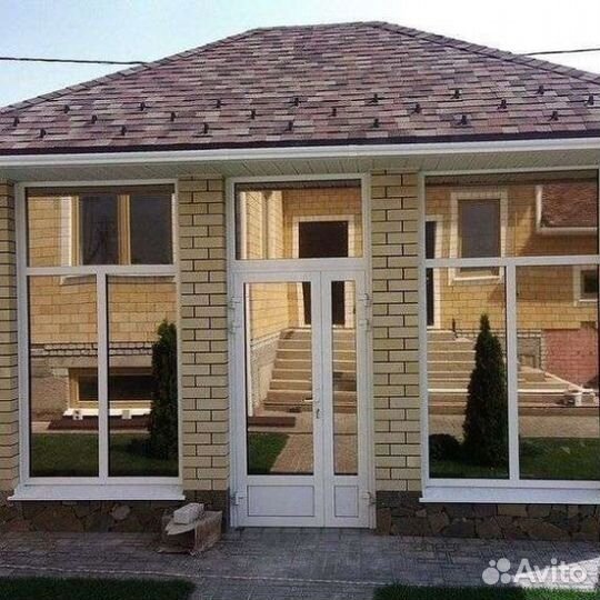 Пластиковые окна. остекление домов