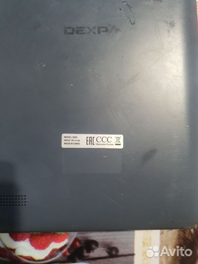 Планшет dexp S 280(на запчасти)