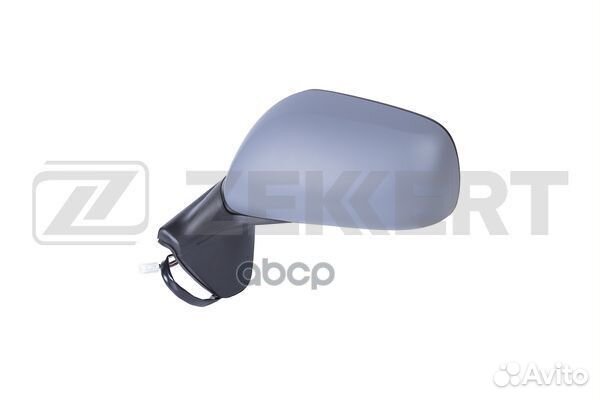 Зеркало в сборе левое / грунтованное / асфериче