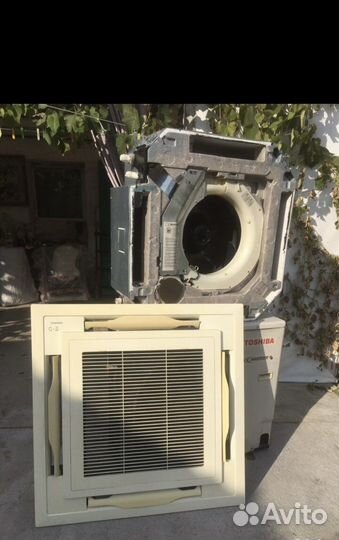 Кондиционеры кассетного типа. LG и Toshiba