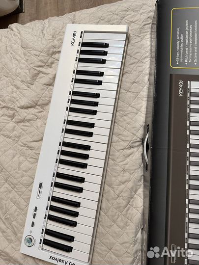 Axelvox key49j midi клавиатура