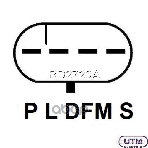 Регулятор генератора RD2729A Utm