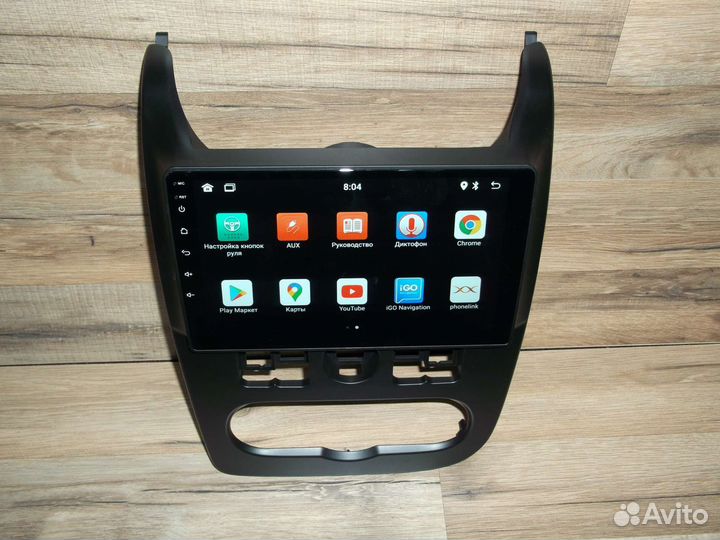 Магнитола LADA Largus Android 2/32 в штатное место