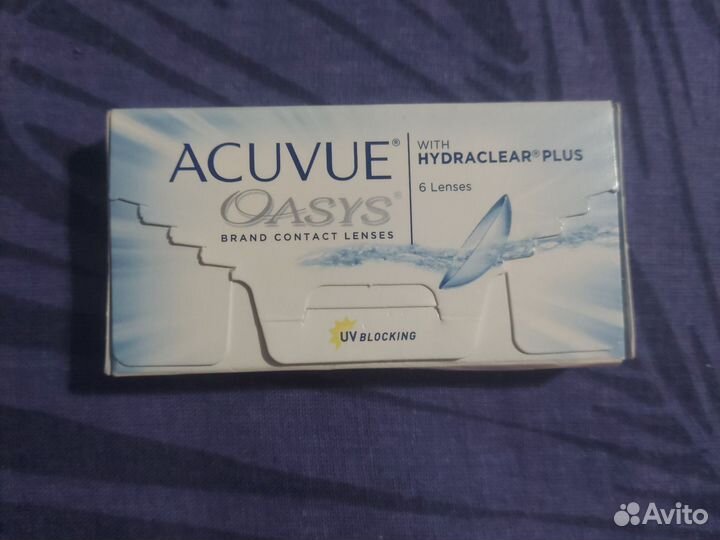 Контактные линзы acuvue oasys