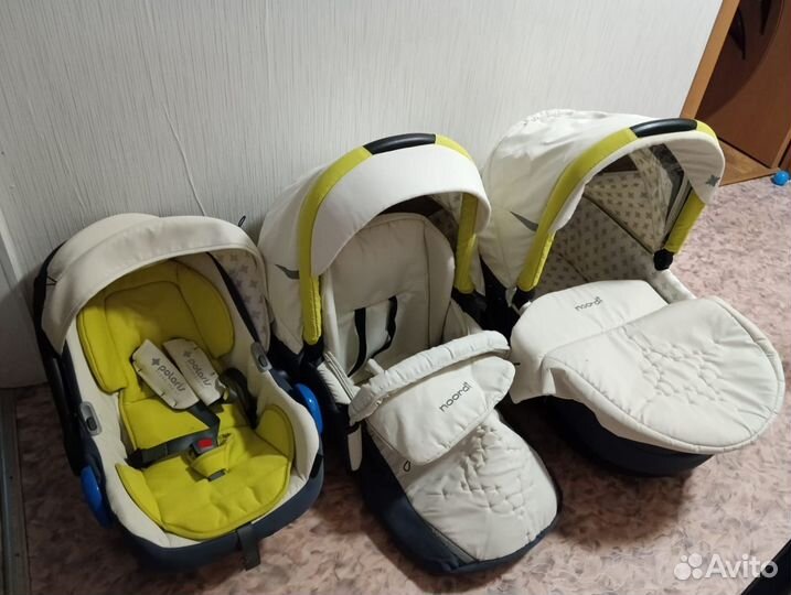Коляска noordi 3 в 1 б/у