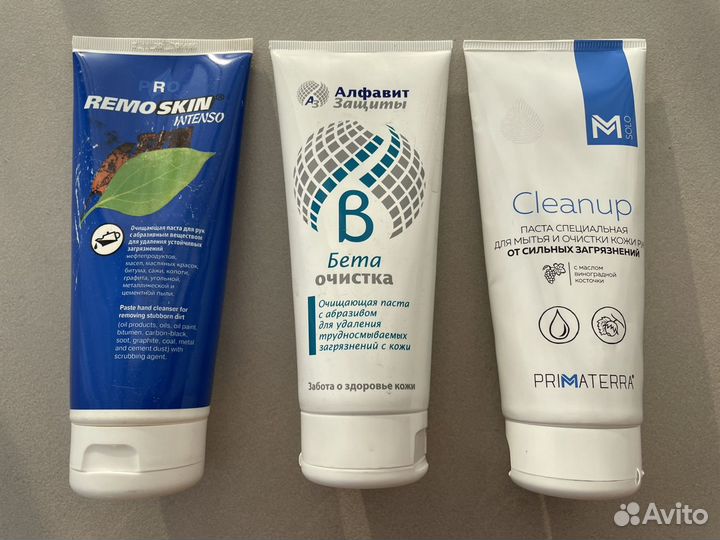 Очищающая паста с абразивом