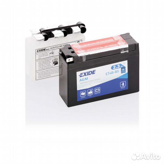 Аккумулятор мото exide ET4B-BS (YT4B-BS)