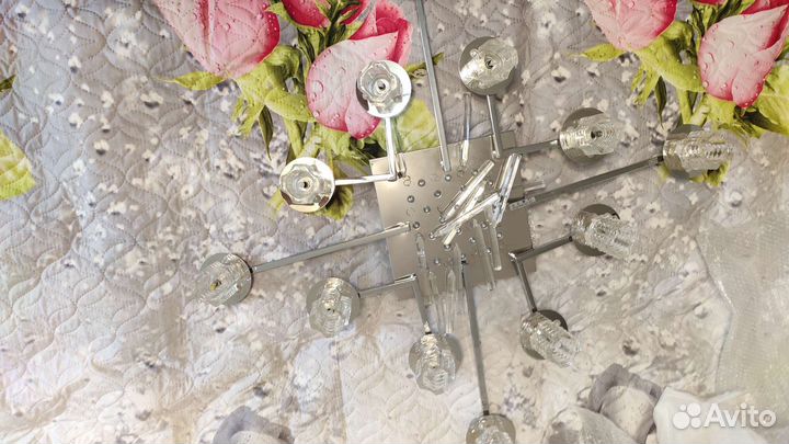 Люстра потолочная светодиодная бу