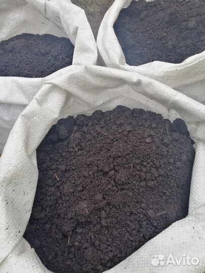 Чернозем в мешках Перегной самовывоз и доставка