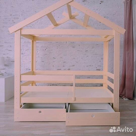 Детская кровать домиком