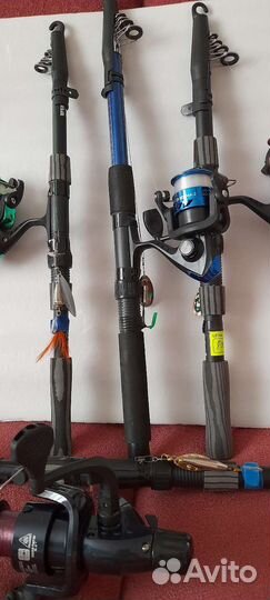 Удочки в сборе