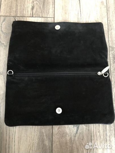 Сумка клатч натуральная кожа италия