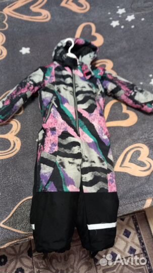 Зимний комбинезон для девочки 116
