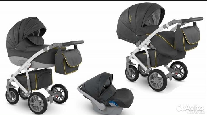 Коляска детская camarelo sirion eco 3 в 1