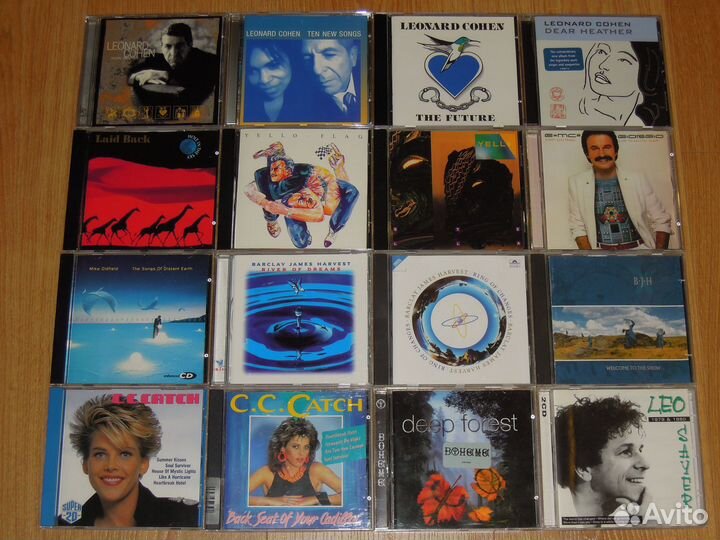 CD диски фирменные (часть 1)