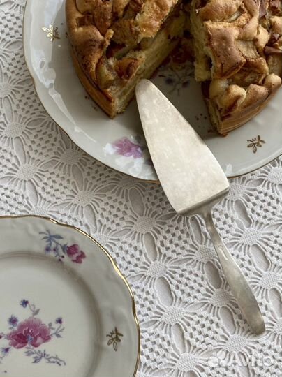 Мельхиоровая лопатка 70-е гг СССР Кольчугино