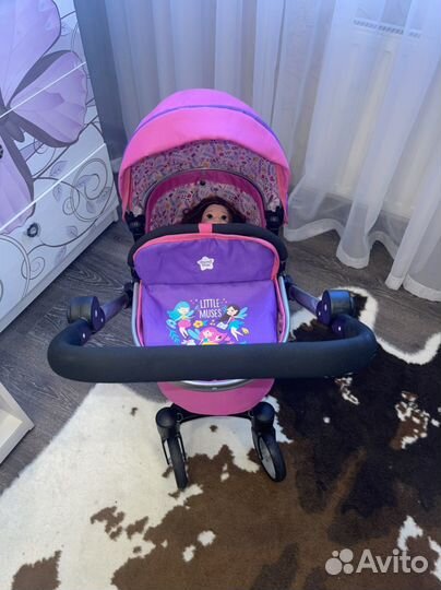 Коляска для кукол demi star