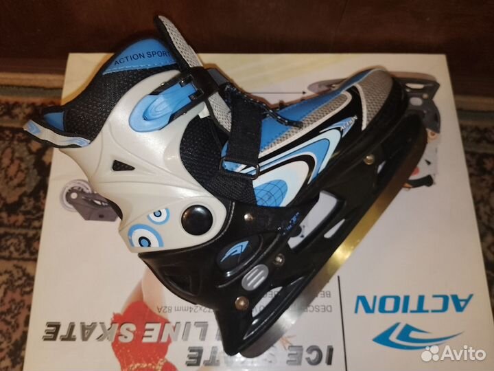 Коньки ролики 2 в 1