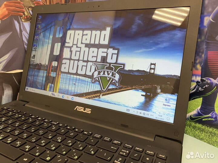 Мощный Ноутбук Asus 4 ядра/8gb/SSD/15.6