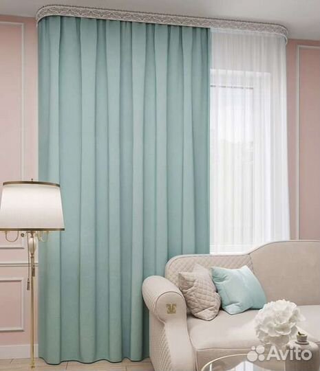 Портьерная ткань Канвас